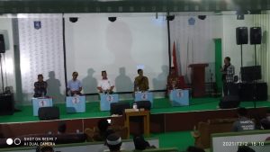 Debat Calon Kepala Desa Rias, Program Peningkatan….