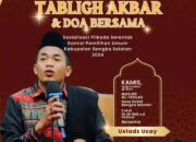 Yoo Hadiri Acara Tablig Akbar Dan Doa Bersama di Masjid AL-khlas Sadai Bangka Selatan Bersama Ustadz Ucai