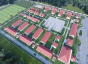 Ini Site Plan Pembangunan SMA Negeri 3 Toboali Kabupaten Bangka Selatan Provinsi Bangka Belitung