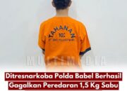 Ditresnarkoba Polda Babel Berhasil Gagalkan Peredaran 1,5 Kilogram Sabu Di Pangkalpinang